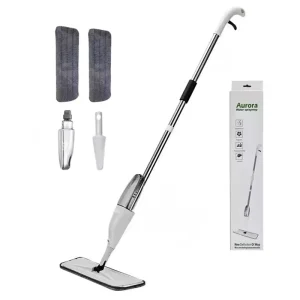 Dual-Use Household 360° Long Handle Spray Mop with Sprayer