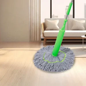 Dual-Use Household Bamboo Mop for Dry and Wet Floor Cleaning