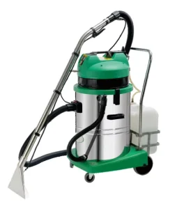 Dual Use Wet Dry Car Vacuum Cleaner with Multi-Brush Head, Steam, Large Capacity, Carpet and Curtain Cleaning