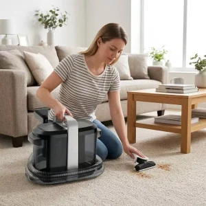 Dual Water Tank Spray Suction Household Portable Fabric Spot Upholstery Sofa Carpet Cleaning Machine