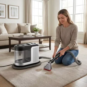 Dual Water Tank Spray Suction Household Portable Fabric Spot Upholstery Sofa Carpet Cleaning Machine