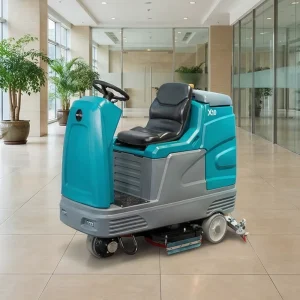 Durable Construction GIYO X10 Electric Ride On New Floor Cleaning Machine Scrubber with Polyethylene Body High Pressure Cleaning