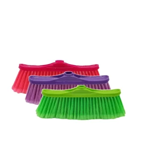 Durable Corrosion-Resistant Replacement Broom Brush Head for Home and Kitchen Cleaning