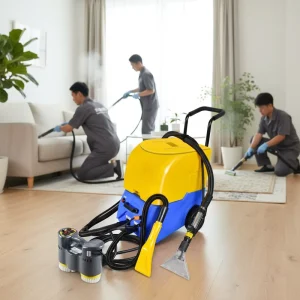 EB-400S Steam Cleaning Machine with Spray Foam, Steam and Drying Functions for Sofa, Carpet, Seat, and Car Interior Cleaning