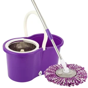 Easy Clean Magic Mop With Foot Pedal Spin Magic Mop and Bucket 360 Rotating Cleaning Mop
