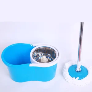 Easy Cleaning Microfiber Mops 360 Rotating Clean Floor Spinning Mop Cleaning Floor Centrifugal Bucket with Plastic Bucket