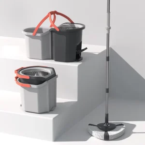 Easy Mop and Spin Mop With Anti Static Pads Floor Cleaning Mop for Electronics Workshops and Static Control