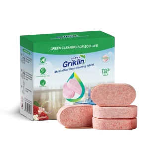 Eco Friendly 25pcs Multi effect Floor Cleaning Tablet Suitable for All Robot Vacuum Cleaners Cleaning Effervescent Tablet