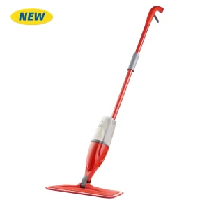 Eco Friendly 640ML Large Capacity Iron Floor Cleaning Mop with Spray Water Microfiber Spray Mop