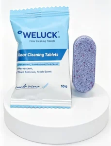 Eco Friendly Disposable Biodegradable Home Floor Cleaning Detergent Solid Tablet 10g pc 30% 50% Active Ingredient Low Foam