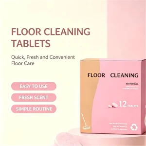 Eco Friendly Floor Cleaning Tablets Pet Safe No Residue Solution for Multi Surface Floors