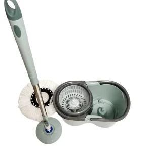 Eco-Friendly Household Microfiber 360 Degree Rotating Spin Mop and Bucket Set for Floor Cleaning