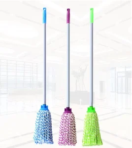 Eco-Friendly Lightweight Microfiber Water Mop with Iron Handle, 20,000+ Uses