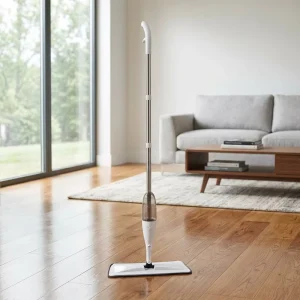 Eco Friendly Microfiber Refillable Water Tank 360 Swivel Stainless Steel Lightweight Wet Dry Self Standing Household Floor Mop