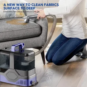 Electric 18KPa Wet Dry Spot Vacuum Cleaner 2300ml for Sofa Carpet Upholstery and Fabric