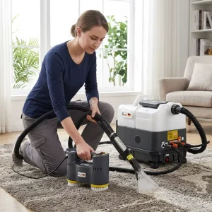 Electric 220V Commercial Carpet Cleaning Machine and Hot Water Steam Extractor