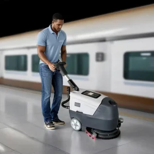 Electric 430B 24V Wet Dry Automatic Floor Scrubbing Machine for Concrete and Marble Floors
