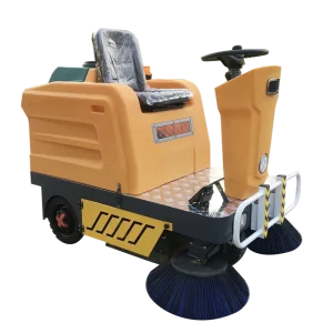 Electric Auto Industrial Floor Sweeper Automatic Ride On Floor Sweeper