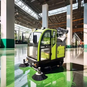 Electric Automatic Road Sweeper Energy Saving Outdoor Cleaning 4 Wheel Street Sweeping Machine Road Sweeper