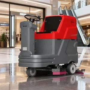 Electric Battery-Powered Floor Scrubber Brush Washing Cleaning Machine