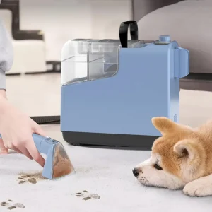 Electric Canister Bagless Wet Carpet Cleaner for Hotel and Car Use with Dog Hair Cleaning