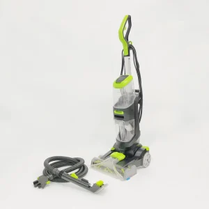 Electric Carpet Vacuum Cleaner with Wet Cleaning, Water Filter, Detachable Water Tank, and Handheld Design