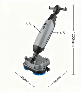 Electric Commercial Compact Tile and Marble Handheld Floor Scrubber Cleaning Machine
