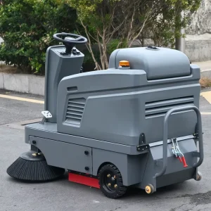 Electric Driving Sweeping Vehicle for Property Factory Workshop Road Cleaning Multi functional Industrial Floor Sweeping Machine