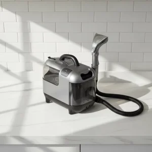 Electric Handheld Customized Swivel Wheel Easy to Move Steam Carpet and Upholstery Cleaner