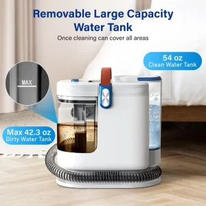 Electric Handheld Portable Wet Dry Spot Vacuum Cleaner for Upholstery and Carpet