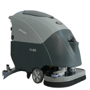 Electric Handheld Ride on Floor Scrubber Dryer Machine Mini Automatic Industrial Cleaning Scrubbing Brush for Commercial Use