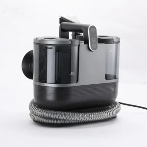 Electric Handheld Steam Vacuum Cleaner for Floor and Carpet Spot Cleaning Wet Dry Bagless 1700W 1.25-1.6L