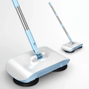 Electric Handheld Sweep and Mop with 360-Degree Rotating Spin Spray and Rechargeable Floor Cleaner