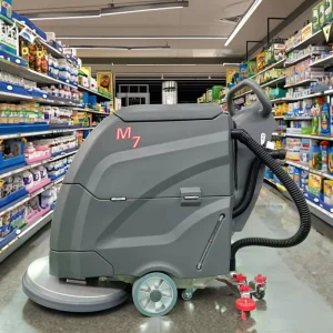 Electric High-Pressure Single-Brush Floor Scrubber Washing Cleaning Machine