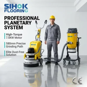 Electric High-Speed Floor Polisher for Concrete, Marble, Granite and Stone Floors