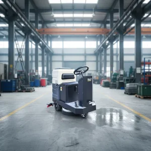 Electric Mechanical Sweeper Floor Scrubber