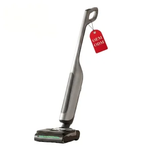 Electric Mop and Handheld Sweeper with 180° Reclining, Wet-Dry Vacuum Cleaning, and Anti-Tangle Function