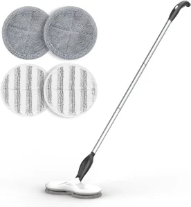 Electric Mop for Floor Cleaning As Seen on TV Cordless Spin Mopper Motorised Mops for Hardwood Tile Laminate Floor Daily