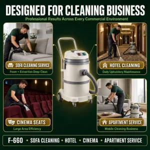 Electric New Multi Function Upholstery Cleaning Machine Foam Brush Extraction Vacuum System for Sofa Carpet Deep Cleaning