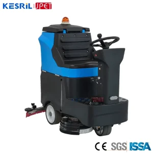 Electric New Ride On Automatic Floor Scrubber Machine with High Productivity for Hotels Supermarkets & Shops