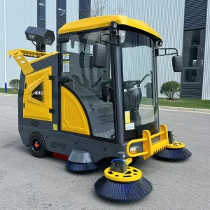 Electric Outdoor Floor Sweeper and Dust Collector Machine