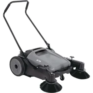 Electric Paddock Hand Push Walk Behind Floor Sweeper for Outdoor Street Cleaning