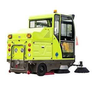 Electric Ride On Burnishing Machine 48V Battery with Side Brush Floor Sweeper 600W Power