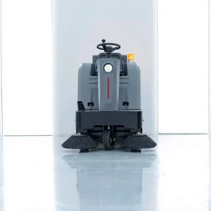 Electric Ride-On Floor Sweeper Machine for Commercial Road Cleaning and Industrial Use
