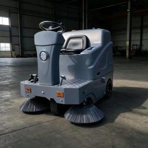 Electric Ride On Floor Sweeper Self Propelled Industrial Floor Sweeper Machine for Warehouse