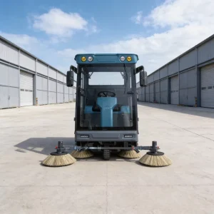 Electric Ride On Industrial Compact Floor Sweeper