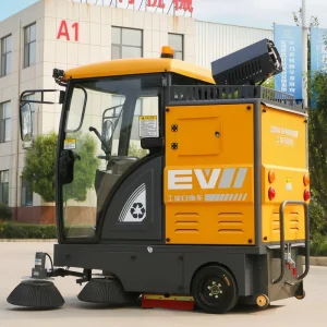 Electric Ride-On Road and Street Sweeper