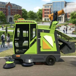 Electric Ride-On Sweeper Machine for Industrial Parks, Warehouses and Outdoor Roads