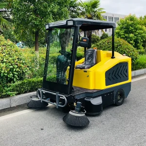Electric Rider Industrial Ride-On Floor Sweeper