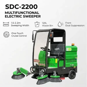 Electric Road Sweeper Cleaning Equipment for Urban Hygiene Industrial Facility and Community Maintenance